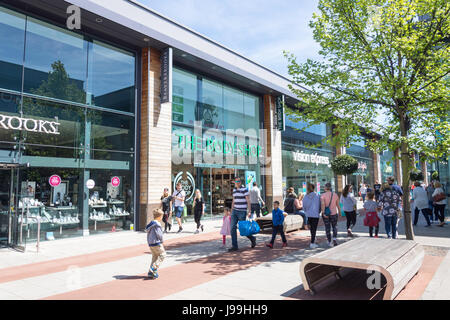 Centre commercial Whiteley, Whiteley, Hampshire, Angleterre, Royaume-Uni Banque D'Images