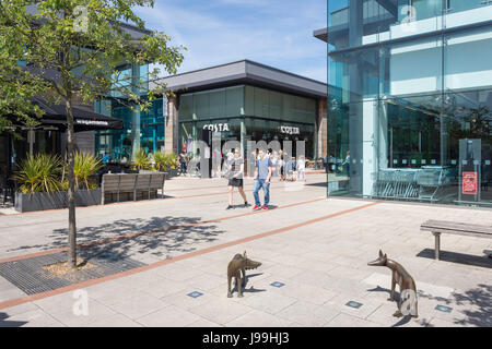 Centre commercial Whiteley, Whiteley, Hampshire, Angleterre, Royaume-Uni Banque D'Images