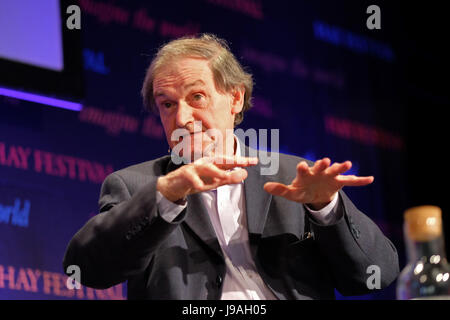 Hay Festival 2017 - Hay-on-Wye, au Pays de Galles, Royaume-Uni - juin 2017 - Roger Penrose l'un des plus grands physiciens théoriques sur la scène du hay festival de parler de son nouveau livre, la foi et la fantaisie de la nouvelle physique de l'univers - Steven mai / alamy live news Banque D'Images