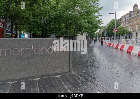 Plus London est un développement sur la rive sud de la Tamise Banque D'Images