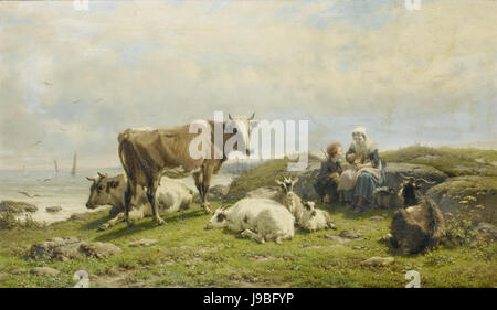 201702 Andre Plumot leur pain quotidien Banque D'Images