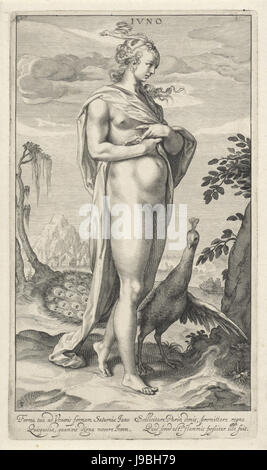 Willem van Swanenburg Isaacsz. rencontré Juno Pauw, 1595 1612 Banque D'Images