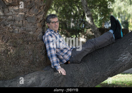 Jonathan Lethem à Claremont en Californie USA Banque D'Images