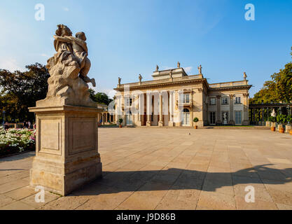 Parc des Thermes royaux, palais Lazienki, Varsovie, Voïvodie de Mazovie, Pologne, Europe Banque D'Images