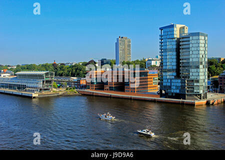 Hafen City, Hambourg, Allemagne, Europe Banque D'Images