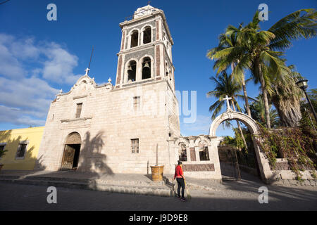 La Signora l'église de Loreto, 1697 la première mission jésuite en Basse Californie, San Loreto, Baja California, Mexique Banque D'Images