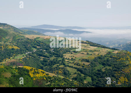 O Cebreiro, Lugo, Galice, Espagne, Europe Banque D'Images