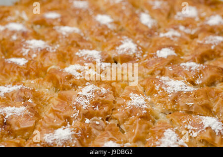Ramadan Dessert Baklava turc avec concept background Banque D'Images