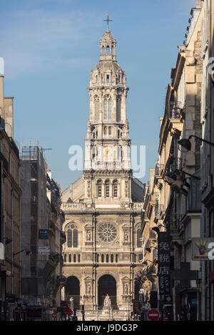 Église de la Sainte-Trinité, l'église Holy Trinity, Paris, France Banque D'Images