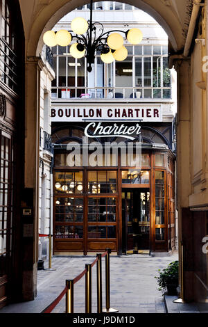 Bouillon Chartier, Paris 9ème, France Banque D'Images