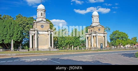 Mistley Mistley Towers, Essex, 1752, Banque D'Images