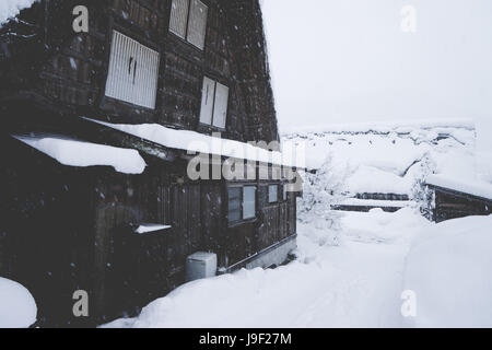 Neige japonaise Banque D'Images