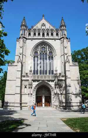 Chapelle de l'université, l'Université de Princeton, New Jersey, USA Banque D'Images