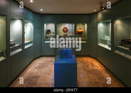 Exposition du Musée Archéologique de Chania, Grèce. Banque D'Images