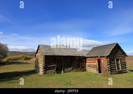 Butch Cassidy et Sundance Kid House, Villa Elisa, Argentine Banque D'Images