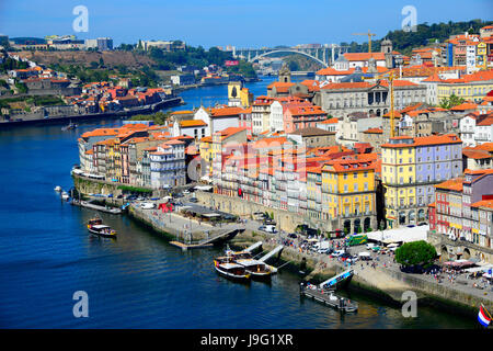 La rivière Douro Porto Portugal Banque D'Images