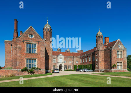 L'Angleterre, l'East Anglia, Suffolk, Long Melford, Melford Hall, Banque D'Images