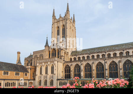 L'Angleterre, l'East Anglia, Bury St Edmunds, Cathédrale St Edmundsbury, Banque D'Images