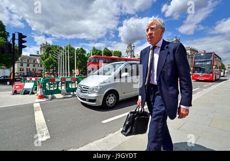 Jack Straw (b 1946, John Whittaker Paille) Ancien député de Blackburn, ministre de l'Intérieur (1997 à 2001) et secrétaire des Affaires étrangères (2001 à 2006) dans la région de Parli Banque D'Images