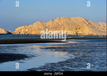 Oman, Al-Batinah, Sawadi Beach Banque D'Images