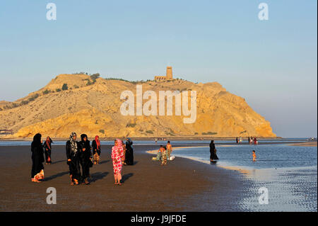 Oman, Al-Batinah, Sawadi Beach Banque D'Images