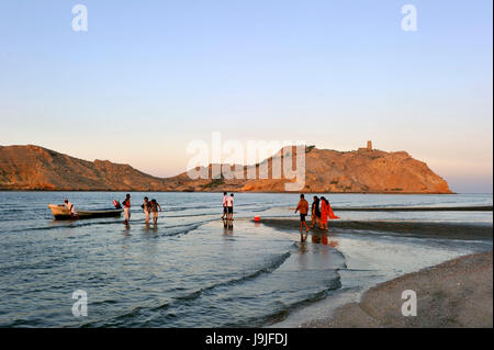 Oman, Al-Batinah, Sawadi Beach Banque D'Images