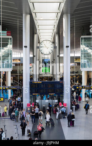 Le Danemark, la Nouvelle-Zélande, l'aéroport de Copenhague, Copenhague Intertnational, intérieur de l'Aérogare 3 Banque D'Images