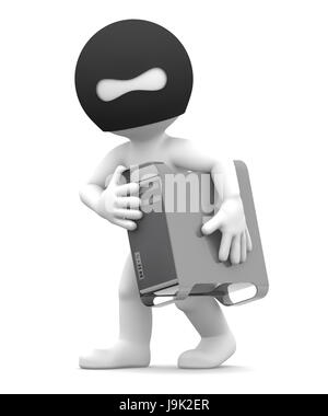 Isolés, crime, Spy, la sécurité, la sécurité, l'informatique, ordinateur, pirate, voleur, Banque D'Images