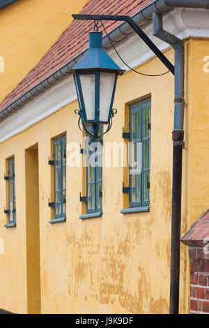 Le Danemark, la Nouvelle-Zélande, Soro, maisons traditionnelles danoises, Sogade street Banque D'Images