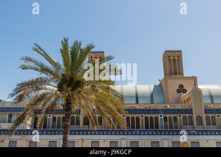 Souk Souk bleu à Sharjah, Emirats Arabes Unis Banque D'Images