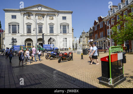 High Street - Chelmsford, Essex, Angleterre, RU Banque D'Images