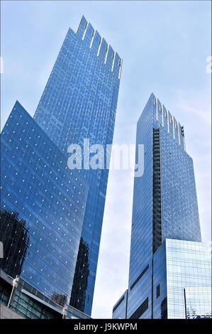 Time Warner center, Columbus circle, Manhattan, New York, USA Banque D'Images