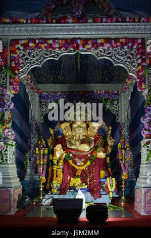 Statue de Ganesh, Mumbai, Maharashtra, Inde, Asie Banque D'Images