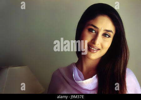 L'actrice de Bollywood indien, Kareena Kapoor, l'Inde, l'Asie Banque D'Images