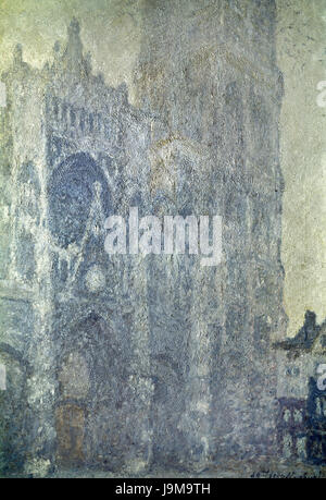 Claude Monet - Etude pour la Cathédrale de Rouen - façade principale avec effet du matin 1892 Paris, musée d'Orsay Banque D'Images