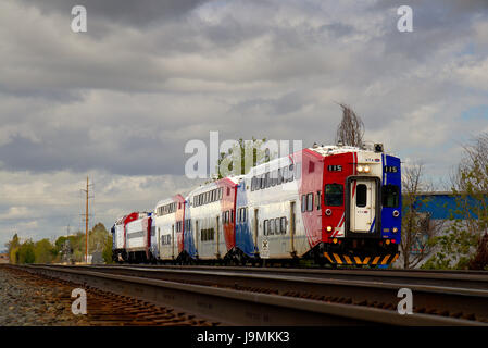 'Favoris' Train de banlieue en Utah, USA Banque D'Images