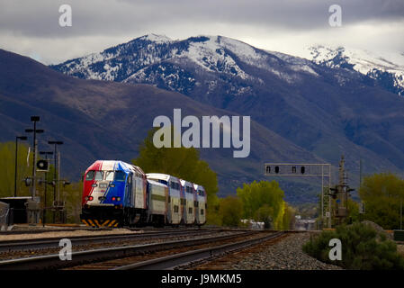 'Favoris' Train de banlieue en Utah, USA Banque D'Images