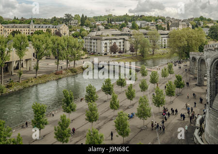 France, Hautes Pyrenees, Lourdes, Sanctuaire Basilique de Notre Dame de Lourdes Banque D'Images