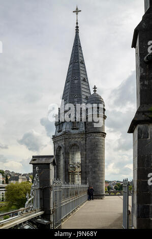 France, Hautes Pyrenees, Lourdes, Sanctuaire Basilique de Notre Dame de Lourdes Banque D'Images