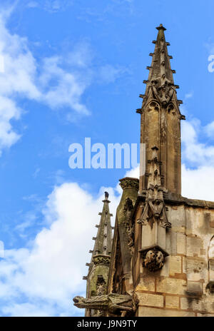 Église Saint-Séverin- l'une des plus anciennes églises de la rive gauche dans le Quartier Latin à Paris Banque D'Images