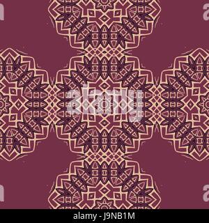 Boho 600x600 tissu imprimé de transparente. Patchwork coloré imprimer meubles, papier peint, textile à la mode. Éléments de design sans fin ornement inhabituelle. Oriental style Vector mandala Illustration de Vecteur