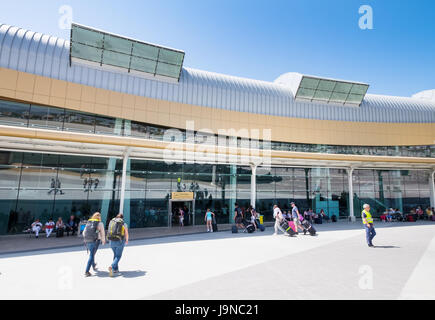 L'aéroport de Faro dans l'Algarve, Portugal Banque D'Images