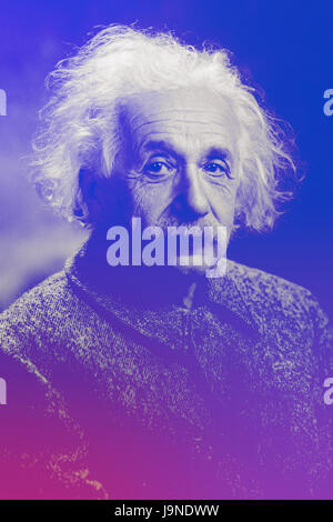 Albert Einstein. Banque D'Images