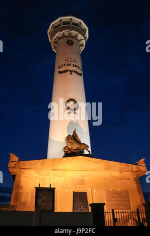 Jan van Speijk phare, Egmond aan Zee, Pays-Bas Banque D'Images