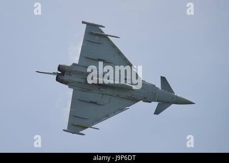 L'Eurofighter Typhoon de la Royal Air Force Banque D'Images
