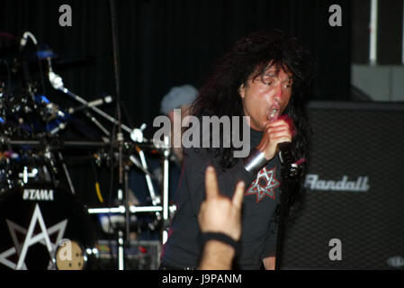 L'anthrax en live au Key Club, à Hollywood, Californie le 22 mai 2005. Photo © Kevin Estrada / Media Punch Banque D'Images