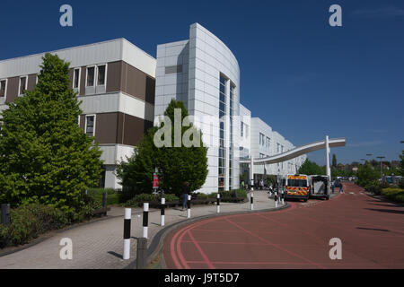 L'entrée de l'Hôpital Salle ruxelles. West Midlands. UK Banque D'Images