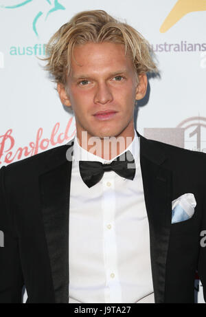 West Hollywood, CA, USA. 1er juin 2017. 01 juin 2017 - West Hollywood, Californie - Cody Simpson. La 9e édition d'australiens dans le film Le Dîner de bourses d'Heath Ledger. Crédit photo : F. Sadou/AdMedia Crédit : F. Sadou/AdMedia/ZUMA/Alamy Fil Live News Banque D'Images