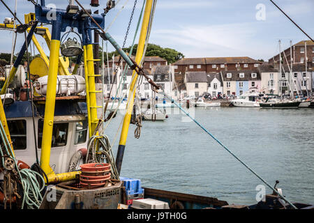 Weymouth, Royaume-Uni. 3 juin, 2017. Wessex Folk Festival, port de Weymouth. Crédit : Charlie Raven/Alamy Live News Banque D'Images