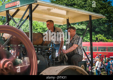 Hadlow Down, Uckfield, East Sussex, Royaume-Uni. 3 juin 2017. Une journée de famille glorieuse à la 52ème édition annuelle de Tinkers Park l'un des plus anciens événements de son type dans le sud de l'Angleterre.Credit: Banque D'Images